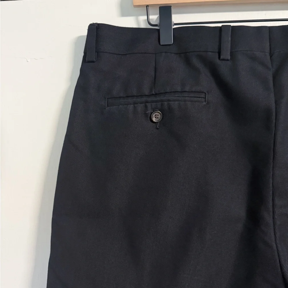Ralph Lauren Black Chinos Men 38 Short 26 Inseam Straight Leg Hemmed